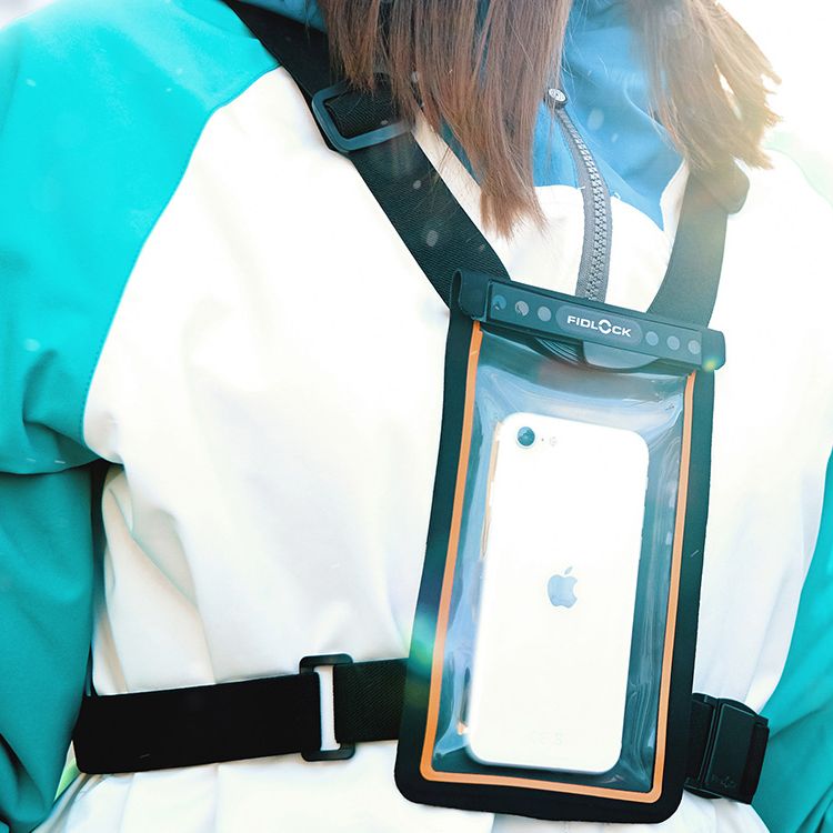 Étui étanche Fidlock, sac poitrine