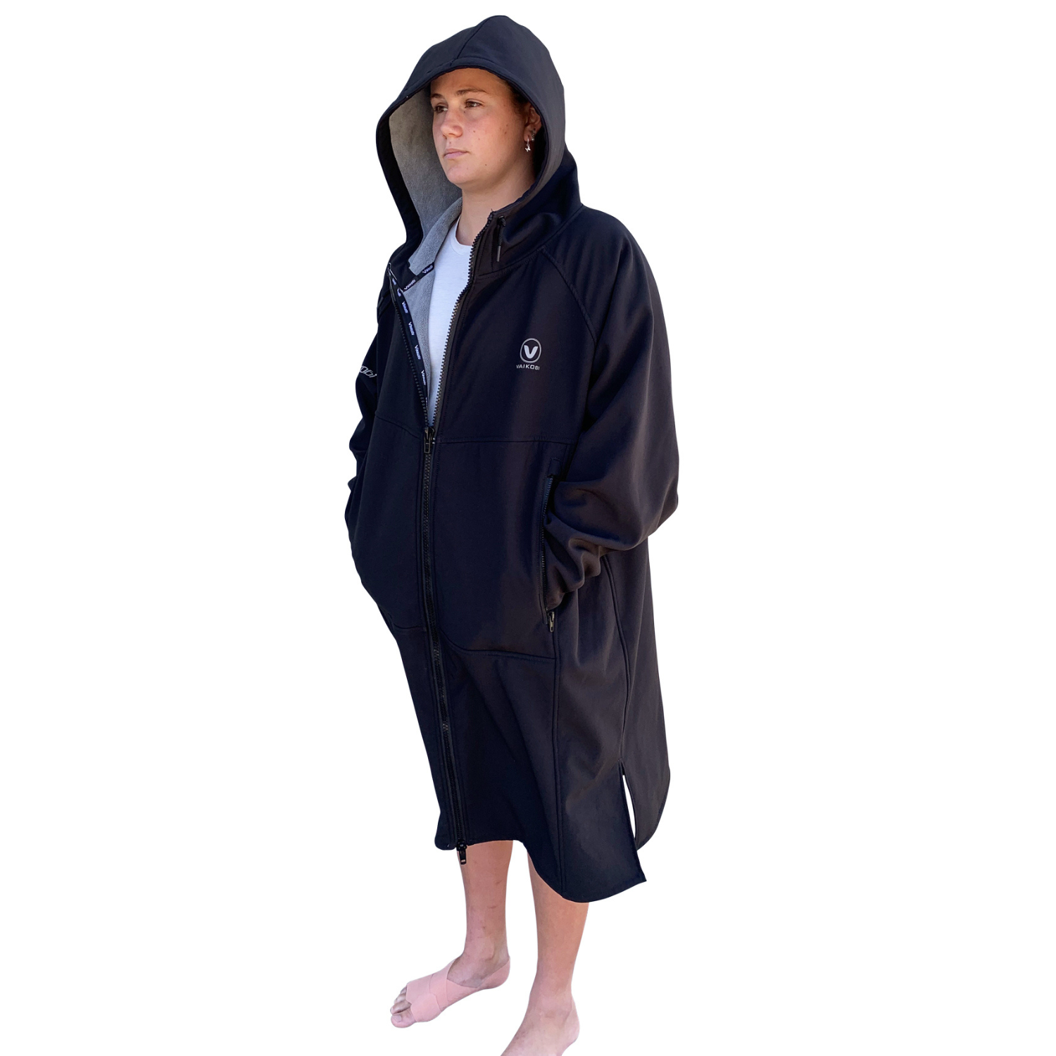 Vaikobi Beach Coat – Fleece-Lined
