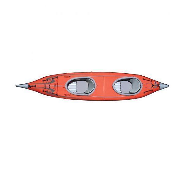 Kayak gonflable convertible à cadre avancé