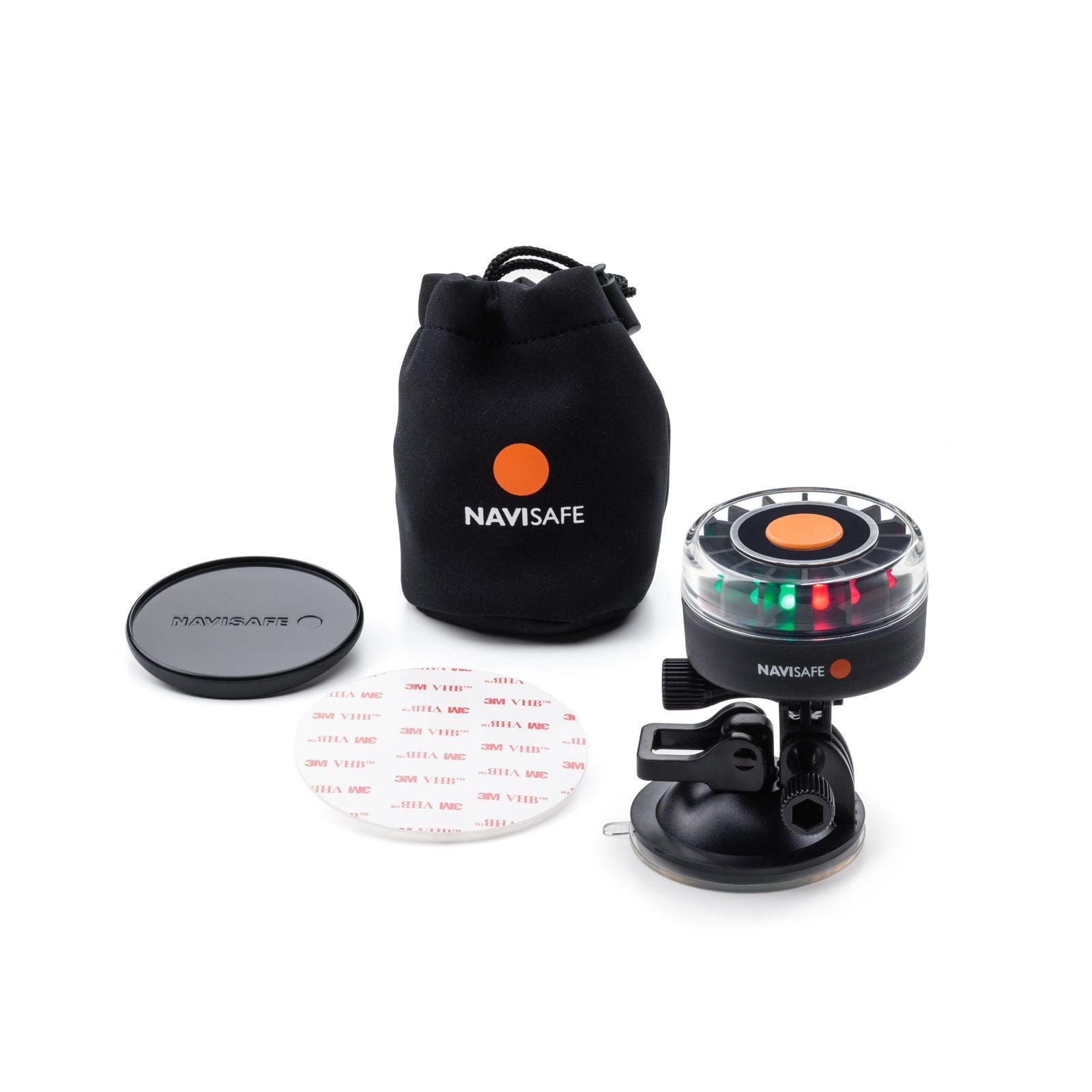 Lumière Navi Tricolore avec base à ventouse + GoPro