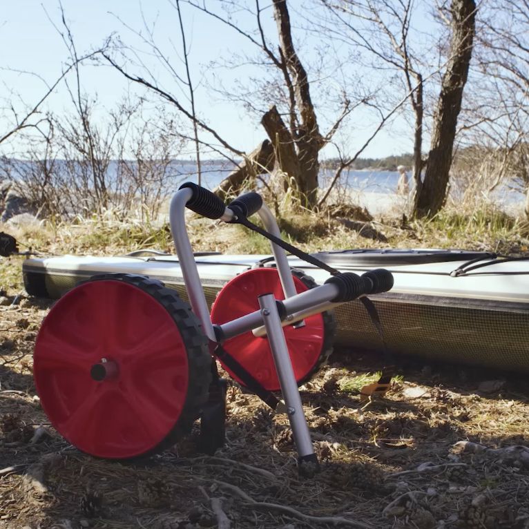 Paddlespot kayak trolley with strap