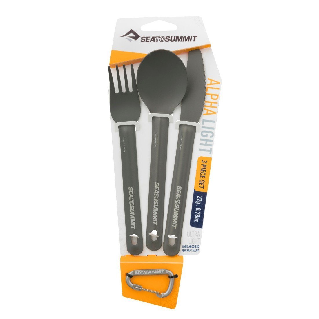 Sea to Summit Alphalight Cutlery Set 3-Piece