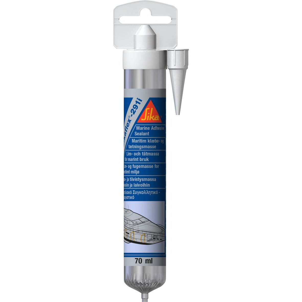 Sikaflex 291i, 70 ml White