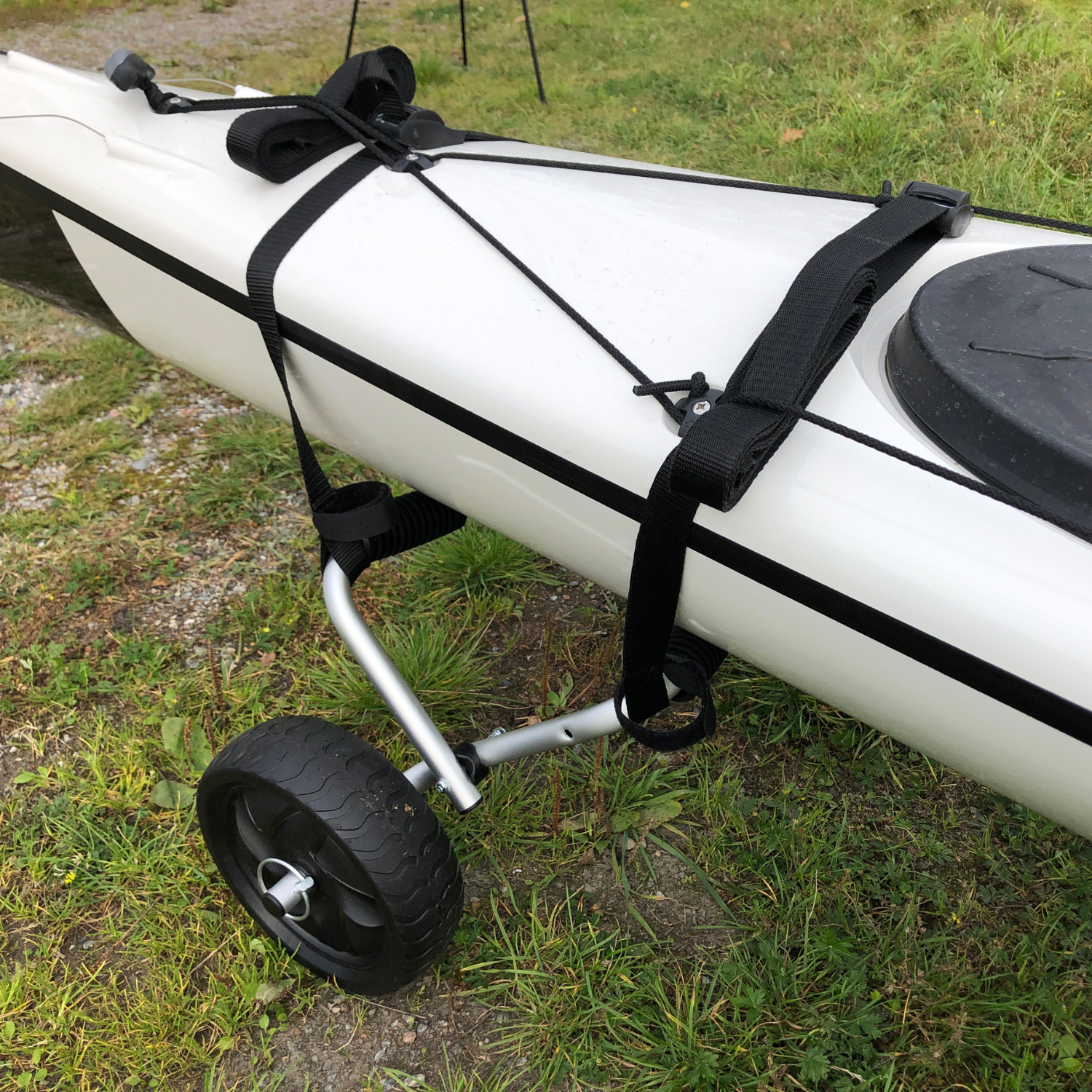 Paddlespot kayak trolley with strap