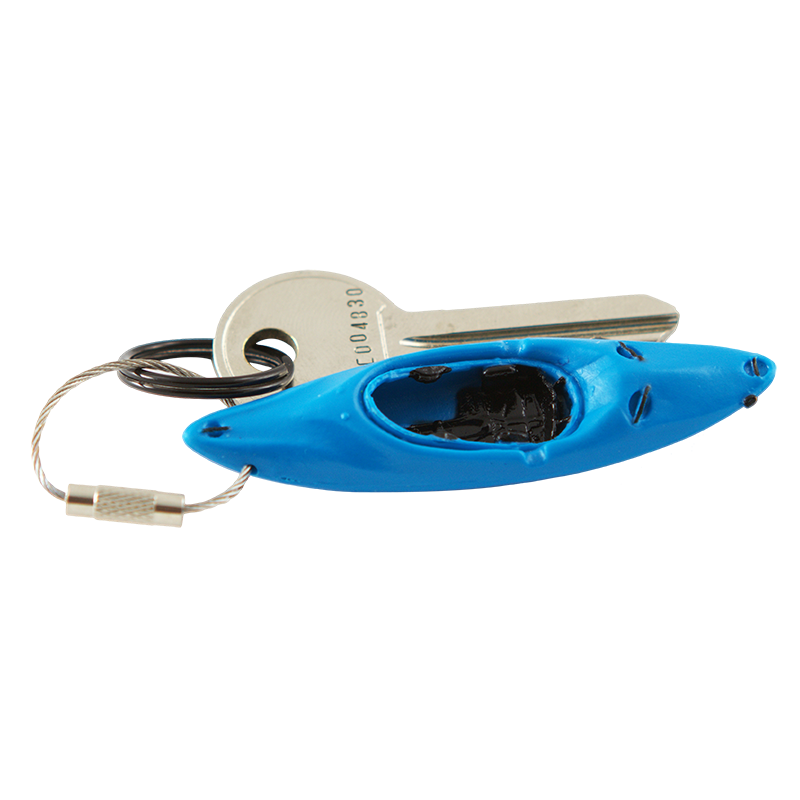 Hobkey Whitewater Keyak Keychain, Blue