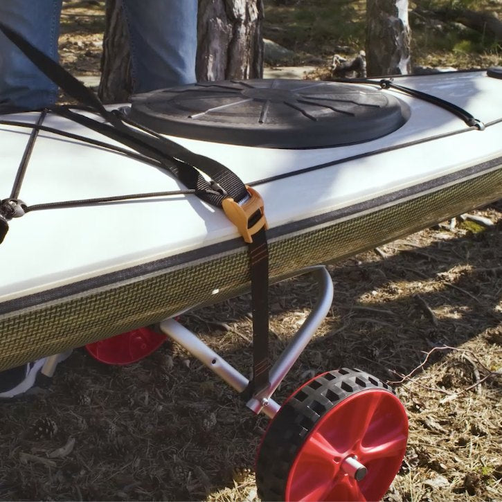 Paddlespot kayak trolley with strap