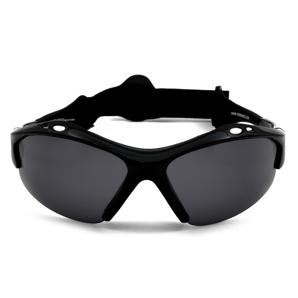 SeaSpecs Iguana Sunglasses, Black